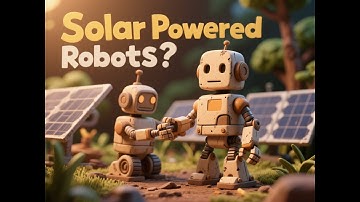 How Solar Powered Robots Help Save The Planet | Solar Powered Robots Explained | Robots STEM Kids