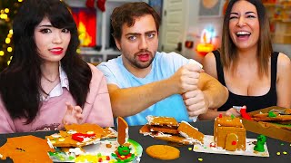 I RUINED Her Gingerbread House...