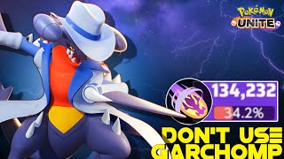 This is why You shouldn't use Garchomp in Solo queue 😲 | Pokemon unite