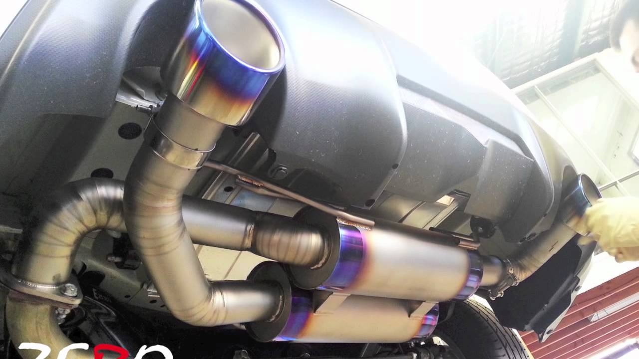 Zero Titanium Exhaust Toyota 86 BRZ Sound Clip YouTube