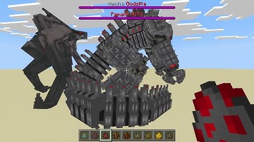Godzilla Legacy of Titans ADDON in Minecraft PE
