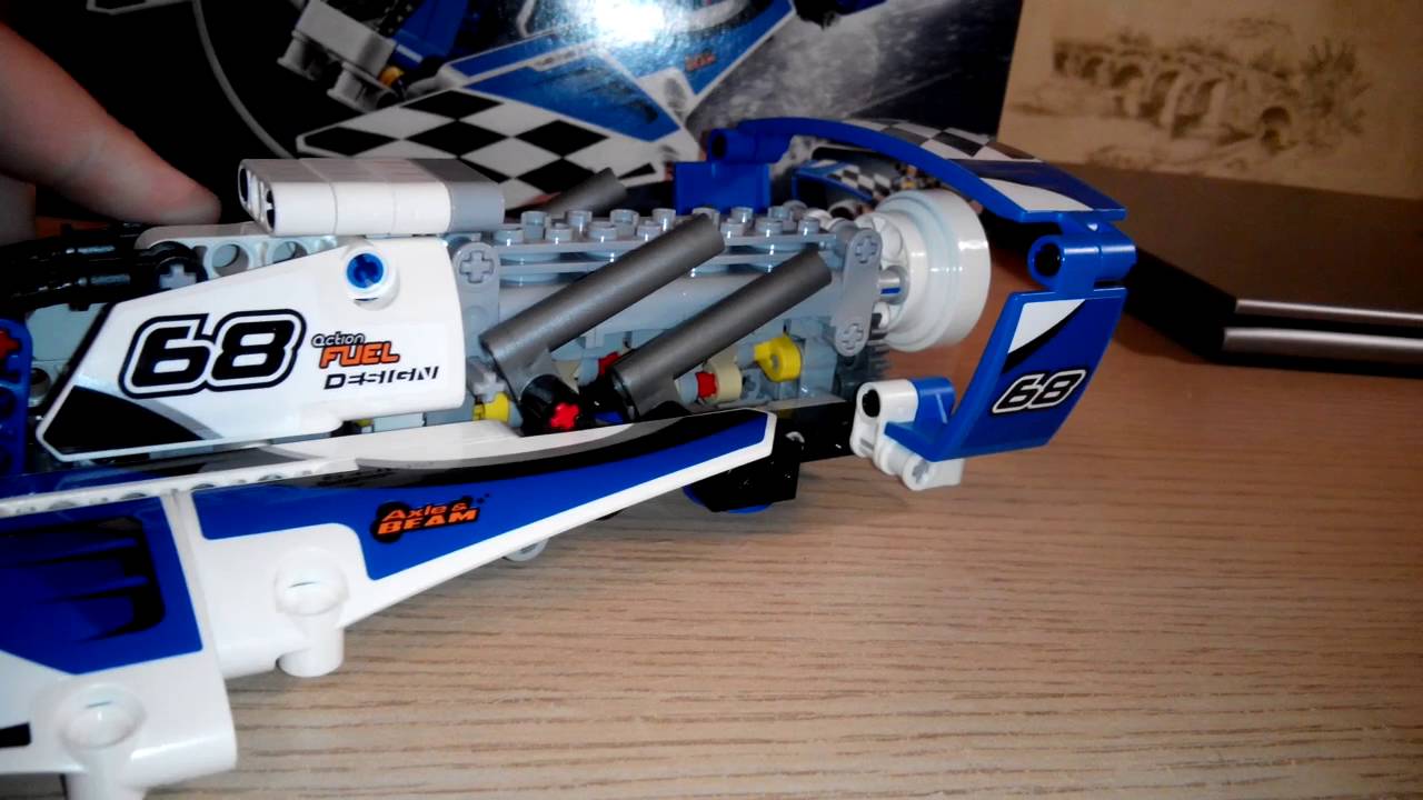 Обзор lego technic 42025 A-модель Hydroplane Racer