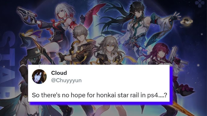 🚨 NADA DE HONKAI PRO PS4 🚨 - DATA DE LANÇAMENTO DO HONKAI STAR RAIL PARA  PLAYSTATION 5 