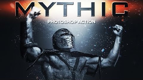 MYTHIC PHOTOSHOP ACTION TUTORIAL - HOW TO USE
