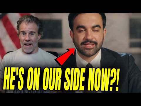 Video WTF?! Socialist New York Mayor Zohran Mamdani is ON OUR SIDE NOW?!
