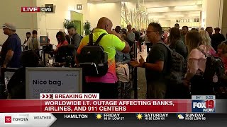 Worldwide I.T. outage affecting banks, airlines and 911 centers