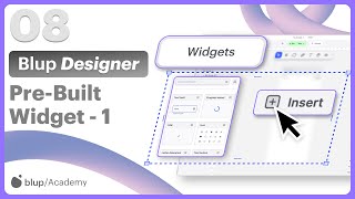 How to design an Uber-like Login with Pre-built Widgets in Blup | UI Design | App Development
