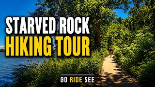 Starved Rock State Park Hiking Tour | Wildcat Canyon, LaSalle Canyon & Eagle Cliff Walking POV