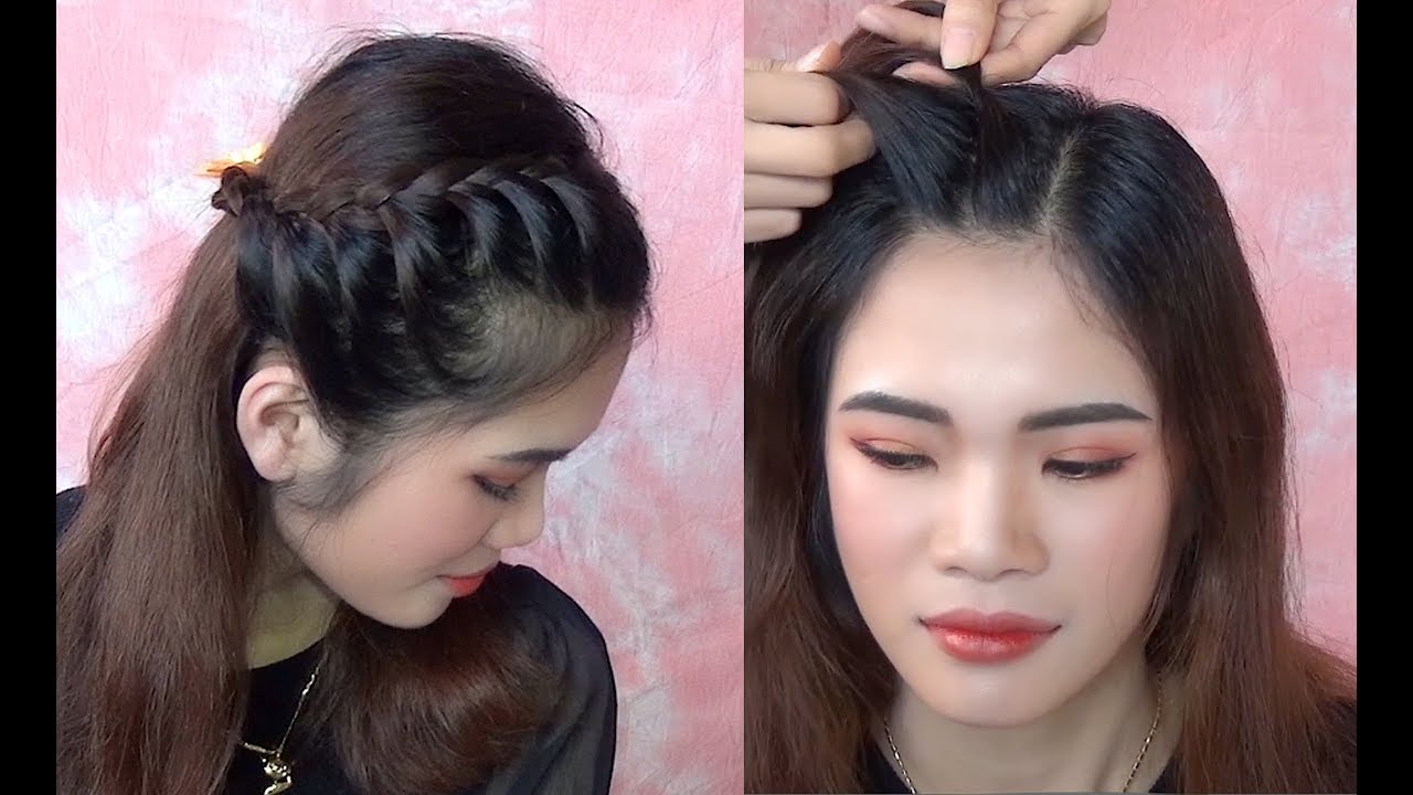 Học cách tết tóc đẹp | Hướng dẫn tết tóc đơn giản đi chơi , dự tiệc /hairstyles