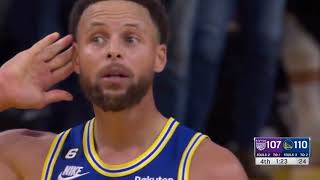 GSW vs KINGS Stephen Curry Drops 47 pts 2022 - 23 NBA SEASON #nba