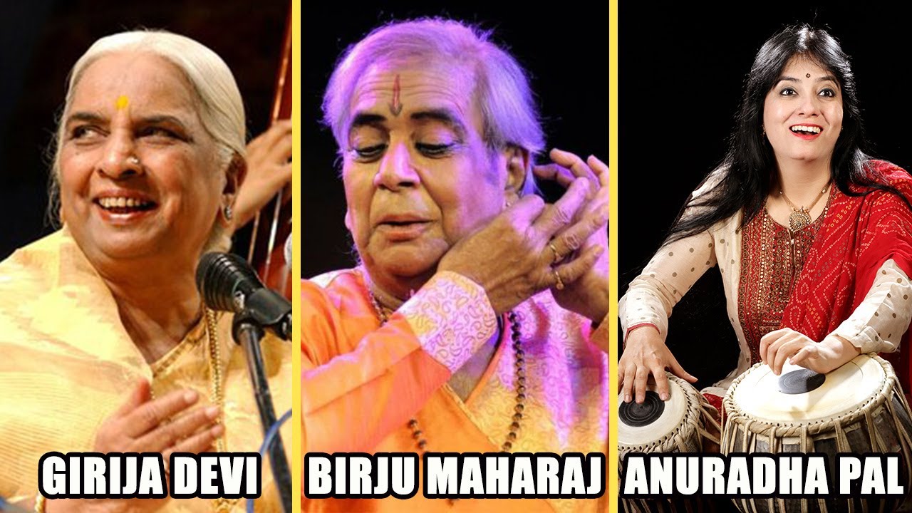 Girija Devi Pt Birju Maharaj  Anuradha Pal  Rang Darungi  Thumri Kathak  Tabla