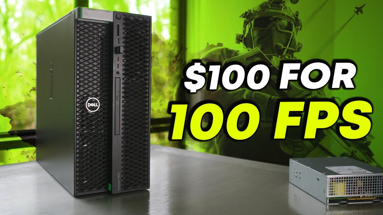 This Unknown Dell Precision can play BF6 for $100(!) - YouTube