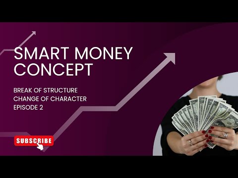 SMART MONEY CONCEPT / BREAK OF STRUCTURE AND CHANGE OF CHARACTER IN ...