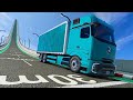 Trucks Vs Mega Ramp Jumps… | BeamNG.drive #02