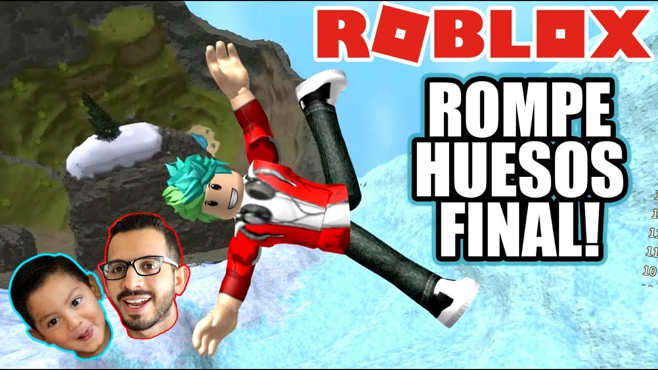 Me Rompo los Huesos FINAL | Salto de 999,999 Metros | Roblox Karim Juega