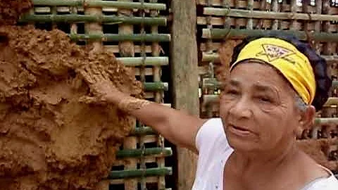 Como eram as casas dos quilombolas?