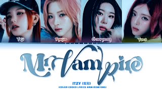 ITZY (있지) 'Mr. Vampire' Lyrics (color coded lyrics)