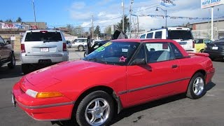 1991 MERCURY CAPRI XR2 CONVERTIBLE SOLD!!