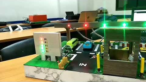 Arduino โรงจอดรถอัจฉริยะ แสดงผลหน้าเว็บไซต์