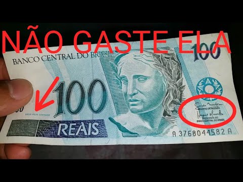 Vídeo: As notas antigas de $ 100 têm marca d'água?