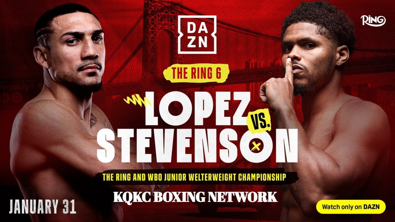 FIGHT PARTY:  LOPEZ V. STEVENSON CALL BY KQKC BOXING NETWORK: PLAY BY PLAY, JOIN THE CALL. 📱