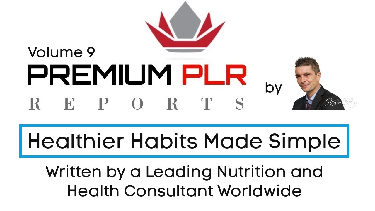 Premium PLR Reports - Healthier Habits Made Simple PLR Review Bonus ...