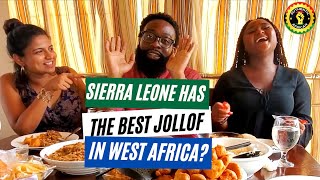 Sierra Leone Has The Best Jollof In Africa?! 🇸🇱🇬🇭🇳🇬  African Food Mukbang Ep.1 | Authentic African