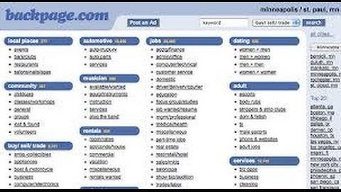 Backpage: How to make clickable Images