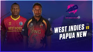 🔴 Live: West Indies Vs Papua New Guinea Live, Match 2 | WI vs PNG Live | T20 World Cup 2024 Live