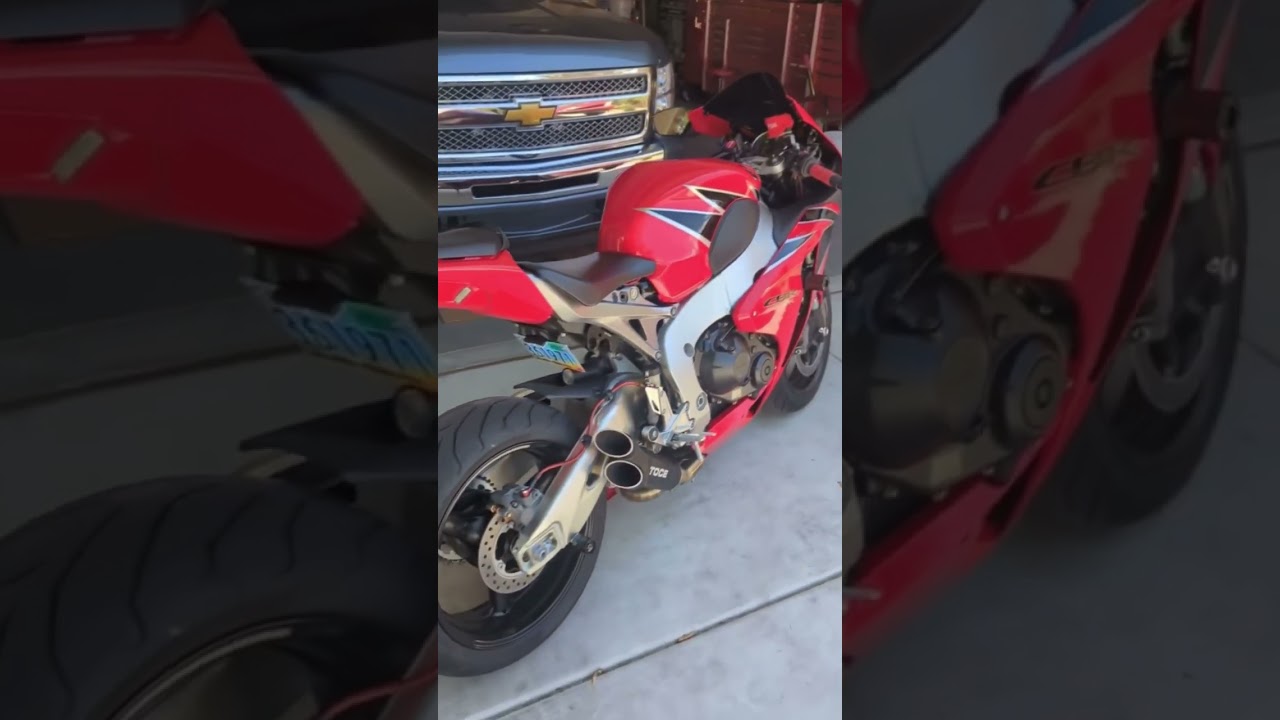 HONDA CBR 1000RR SC59 TOCE Exhaust System Sound | Cold Start Sound 