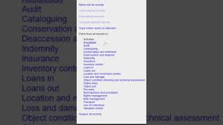 Demo Fetch Tool In Collectionsindex Web Edition
