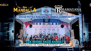 CEKSOUND AWAL SAMPAI FOH DI BUKA CLARITY KENDANG TRASA BANGET NEW MANDALLA X RAMAYANA MUSIK 