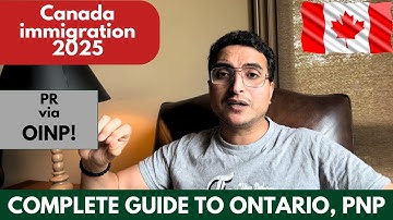 Everything you need to know about OINP Canada| Step by step guide to Canada PR via Ontario PNP !