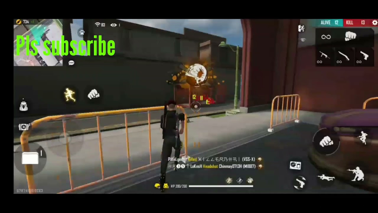 One tap in training mode||Garena free fire||one tap||Gaming ExpertZ||