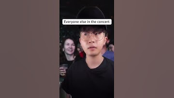 When I was at the BTS concert