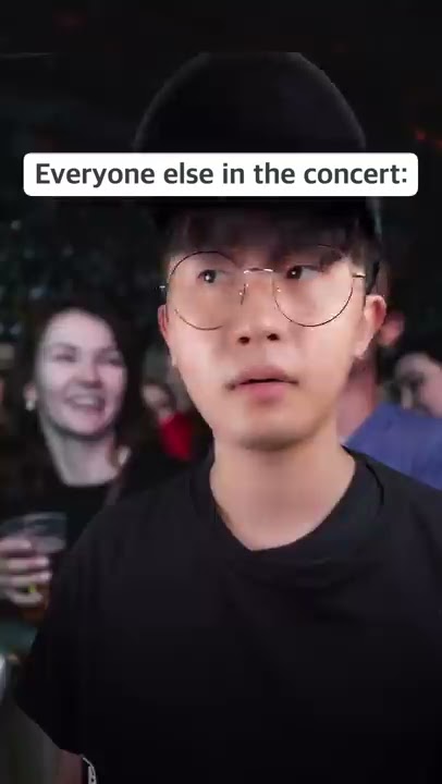 When I was at the BTS concert