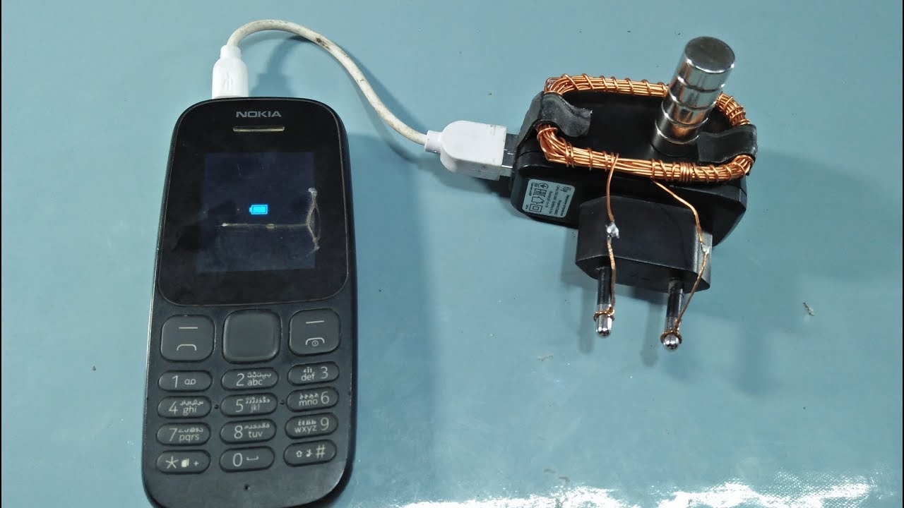 Free Energy Mobile Charging Copper Wire With And Mobile Charger