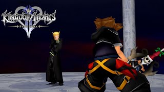 KH II FM [Critical Mode] Data Larxene Decisive Pumpkin Berserk Charge No Damage
