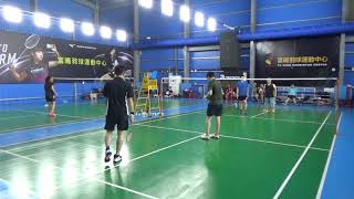 20181102吉光羽球MD鴻仁+擎文VS明德+忠偉