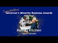 Governors minority business awards 2022  mawas kitchen  aspen colorado