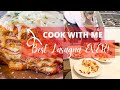 COOK WITH ME // WHAT'S FOR DINNER // BEST LASAGNA RECIPE EVER  // HOW TO MAKE HOMEMADE ITALIAN SAUCE