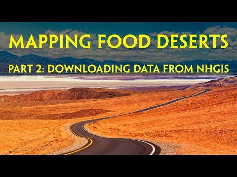 Mapping Food Deserts Part 2