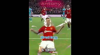 🥶Antony 4 Goals against Man City | Comeback in Second leg | #goat #antony #football #edit #ronaldo thumbnail