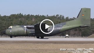 Transall C-160D - German Air Force 5088 - Last Takeoff At Manching Air Base