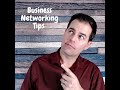 Business Networking Tips