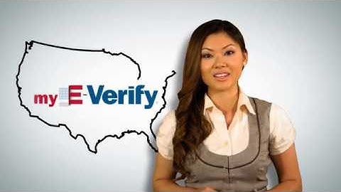 myE-Verify Create an Account
