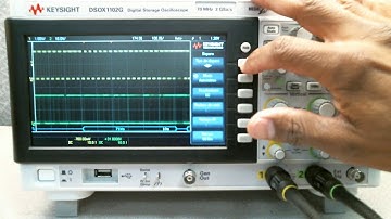 Decodificación de I2C usando el osciloscopio Keysight InfiniiVision 1000X