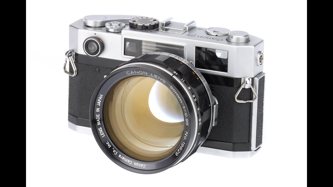 Lot 102 - A Canon 7s Rangefinder Camera & Canon 50mm f/0.95 - Fine 