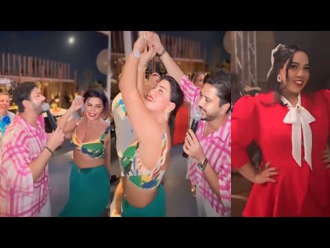 خست وبقت باربي وبتتغزل في نفسها شيماء سيف ورقص جومانا مراد بحماله الصدر مع مصطفي حجاج ع اغنية روح