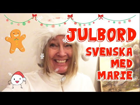 Julbord på Millestgården - Svenska traditioner - Svenska Med Marie - Lär dig Svenska